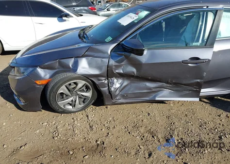 2020 Honda Civic Lx from USA, damaged, VIN 2HGFC2F69LH540067